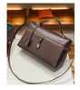 Genuine Leather Crossbody Box Purse for Women Box Purse