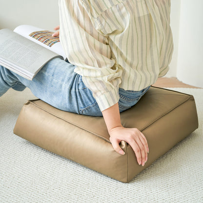 Floor Cushion Cover in Tech Fabric for Japanese Style Interiors