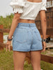 women denim short skirt