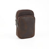 Genuine Leather Waist Bag for Men with Belt Loop