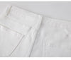 high waisted zipper fly shorts