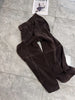 Women’s Suede Pants Wide-Leg Trousers