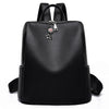 Women’s Black Leather Backpack Bag