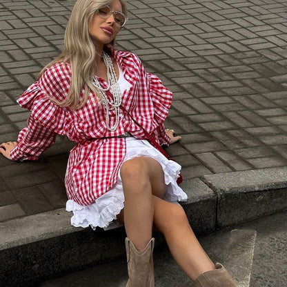 Classic Oversized Drop Shoulder Shirt For Women