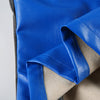 Women’s Cropped Faux Leather Biker Jacket