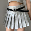 Women’s Rhinestone Star Buckle PU Leather Belt