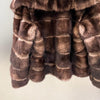 In Stock Women’s Natural Rabbit Fur Coat Winter Jacket