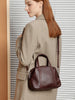 Genuine Leather Shoulder Bag Women's Crossbody Tote Handbag