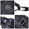 Genuine Leather Waist Bum Bag for Men