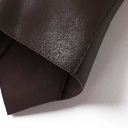Brown Leather Slimming Vest For Women Slim Waist Suspender
