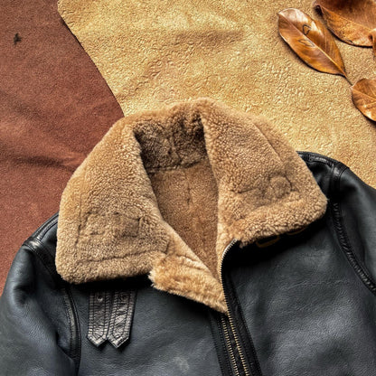 Men Real Shearling Jacket Winter Coat for Men