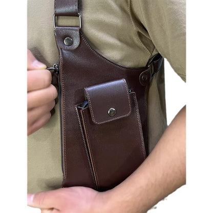 Faux Leather Anti Theft Shoulder Holster Bag Cosplay