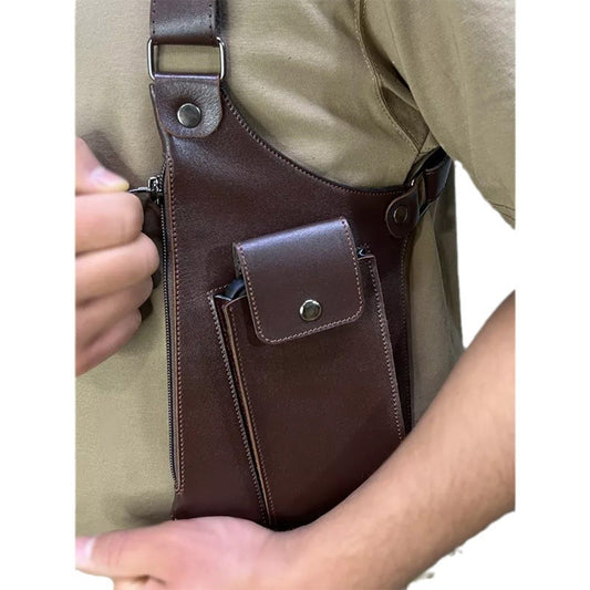 Faux Leather Anti Theft Shoulder Holster Bag Cosplay