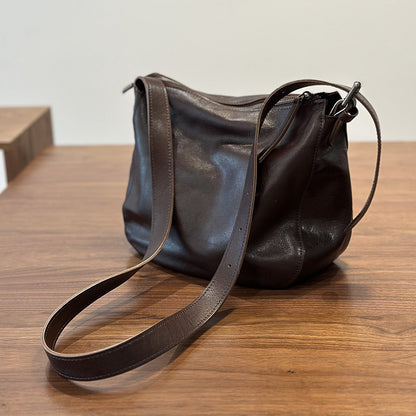 Women Genuine  Leather Office Messenger Bag