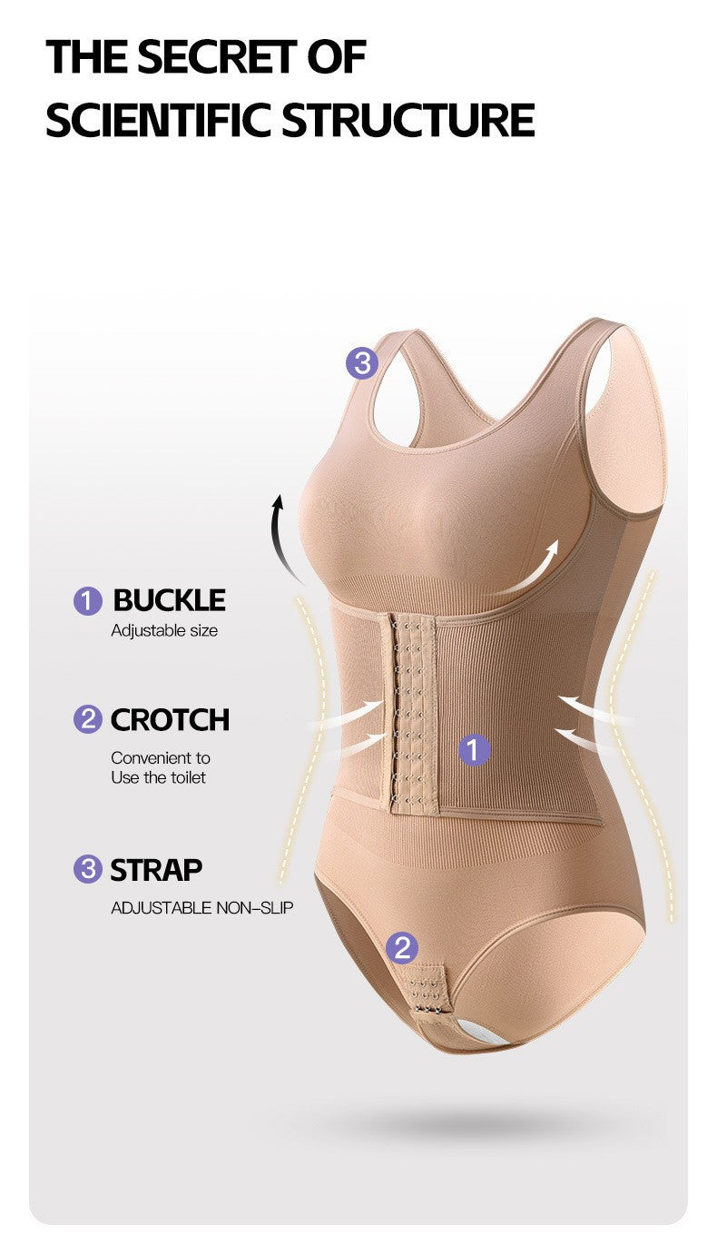 Adjustable Tummy Control Body Shaper for Women Seamless Waist Trainer