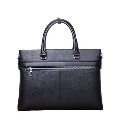 Leather Business Briefcase Messenger Bag
