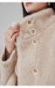 Short Mink Fur Coat Women Double Breasted Winter Jacket