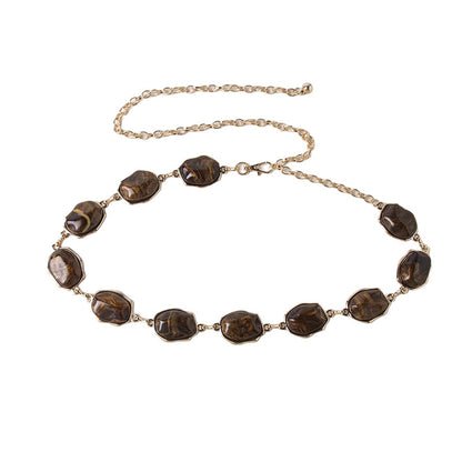 Women’s Amber Resin Waist Chain