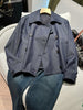Women Double Breasted Short Wool Coat Mulberry Silk Lined