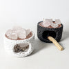 Incense Burner Cement Body with Zinc Alloy Warming Tray