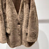 Women’s Brown Sheepskin Lambswool Fur Coat