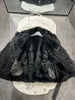 Women Leather Jacket with Real Fur Lining Moto Bomber Style