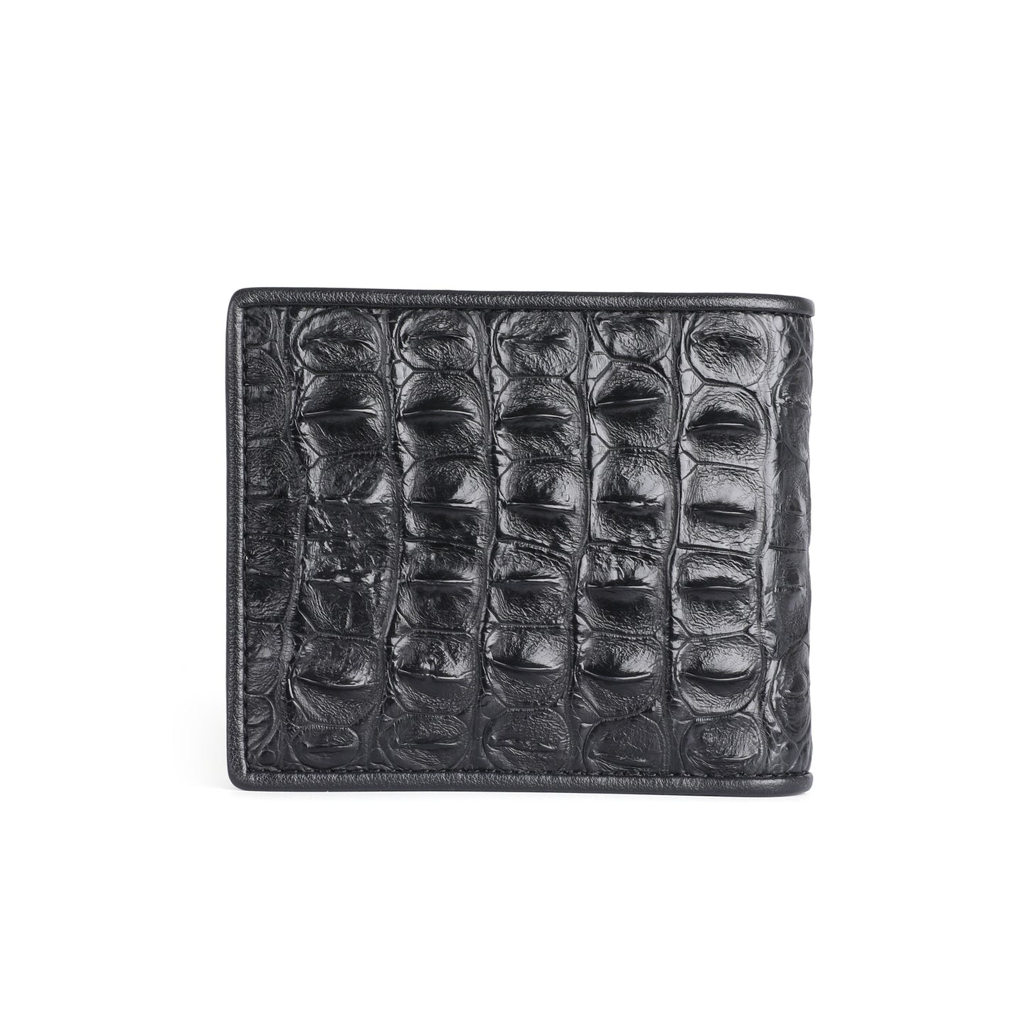 Men’s Genuine Crocodile Leather Bifold Wallet