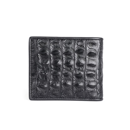 Men’s Genuine Crocodile Leather Bifold Wallet