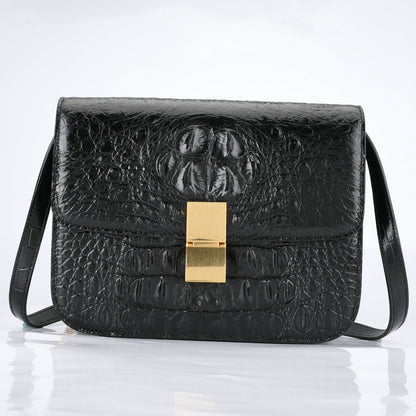 Women Genuine Crocodile Leather Crossbody Bag