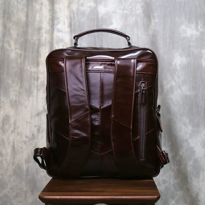 Real Exotic Leather Backpack Laptop