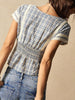 Short Sleeve Lace top