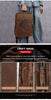 Genuine Leather Men’s Retro Crazy Horse Travel Backpack Laptop Bag