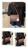 Leather Shoulder Messenger Saddle Bag for Women