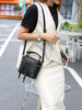 Genuine Leather Women’s Box Bag Crossbody Messenger