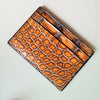 Crocodile Leather Card Holder with Five Card Slots 4