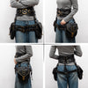 Waist Bag for Women with Double Side Pouches