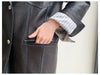 Women Oversized Genuine Leather Jacket Moto Blazer