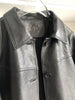 Women Genuine Leather Jacket Oversized Mid-Length Bomber Coat