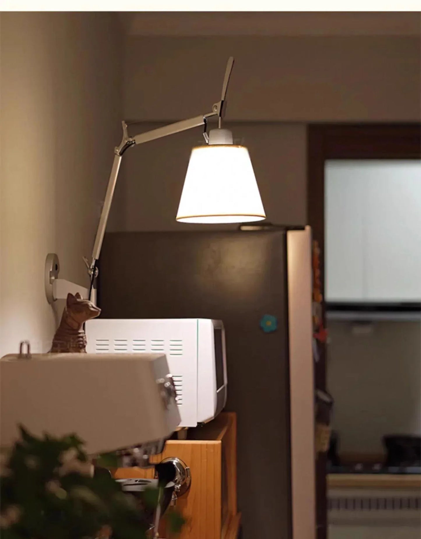 Adjustable Italian Swing Arm Wall Light