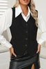 Women's Sleeveless Workwear Vest Tailored Fit for Office & Casual Wear