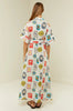 Women’s Linen Long Shirt Dress with Belt Summer Dress