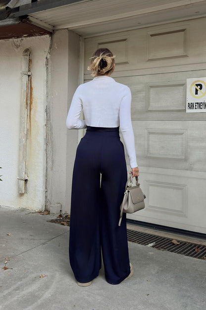wide leg bell bottom dress pants women's