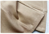 Beige high waist wide leg trousers women