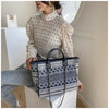 Boho Canvas Bucket Bag for Women