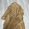 Women’s Cashmere Fur Mid-Length Trench Coat