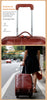 Genuine Leather 20 Inch Airline Cabin Trolley Bag Luggage