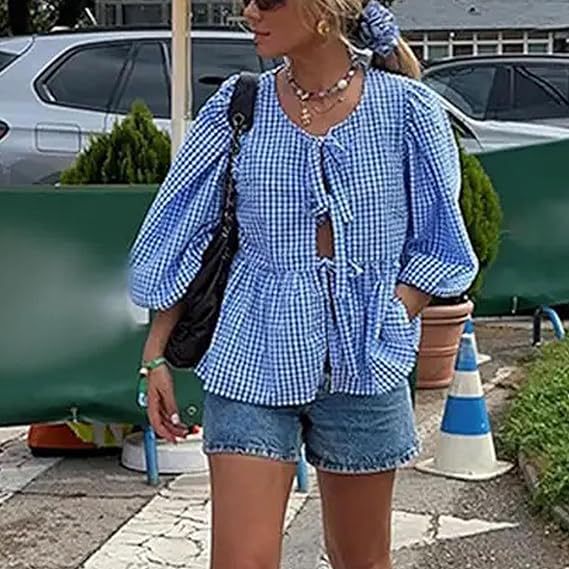 Women Puff Sleeve Shirt