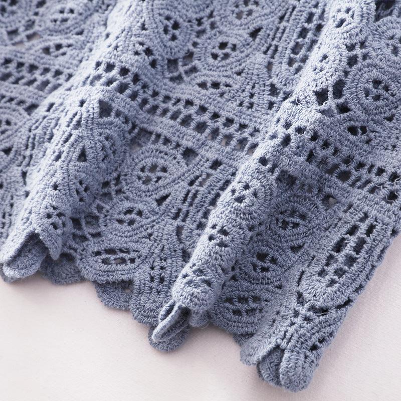 Crochet lace openwork camisole vest top
