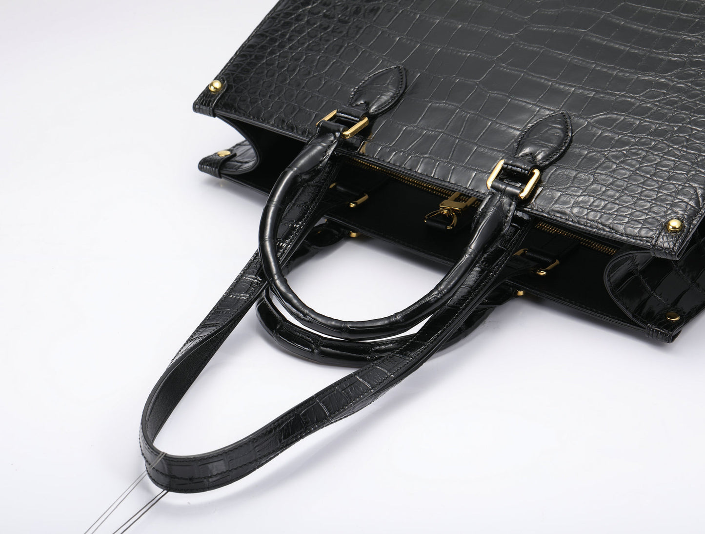 Women Genuine Crocodile Leather Handbag