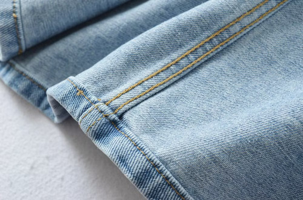 long denim skirt outfit